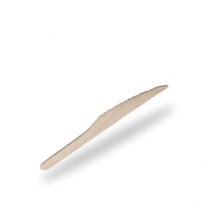 Cuchillo de Madera 165mm sin Enfundar